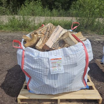 Oak Firewood Pallet Tote