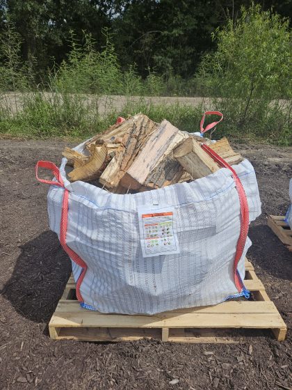 Oak Firewood Pallet Tote