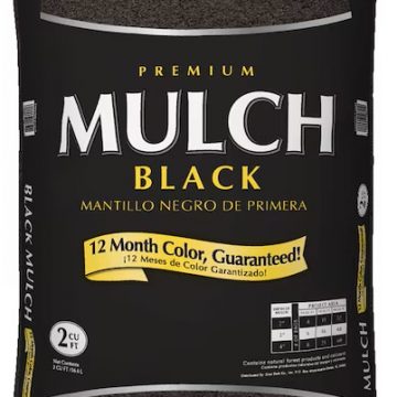 Bagged Black Mulch