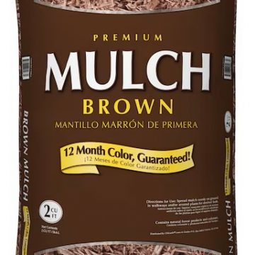 Bagged Brown Mulch